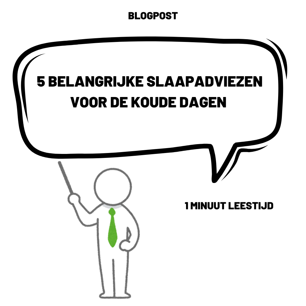 5 belangrijke slaapadviezen voor de koude dagen
