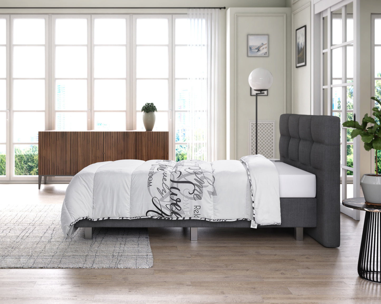 Dekbed zonder overtrek - Royal Luxury - Wit