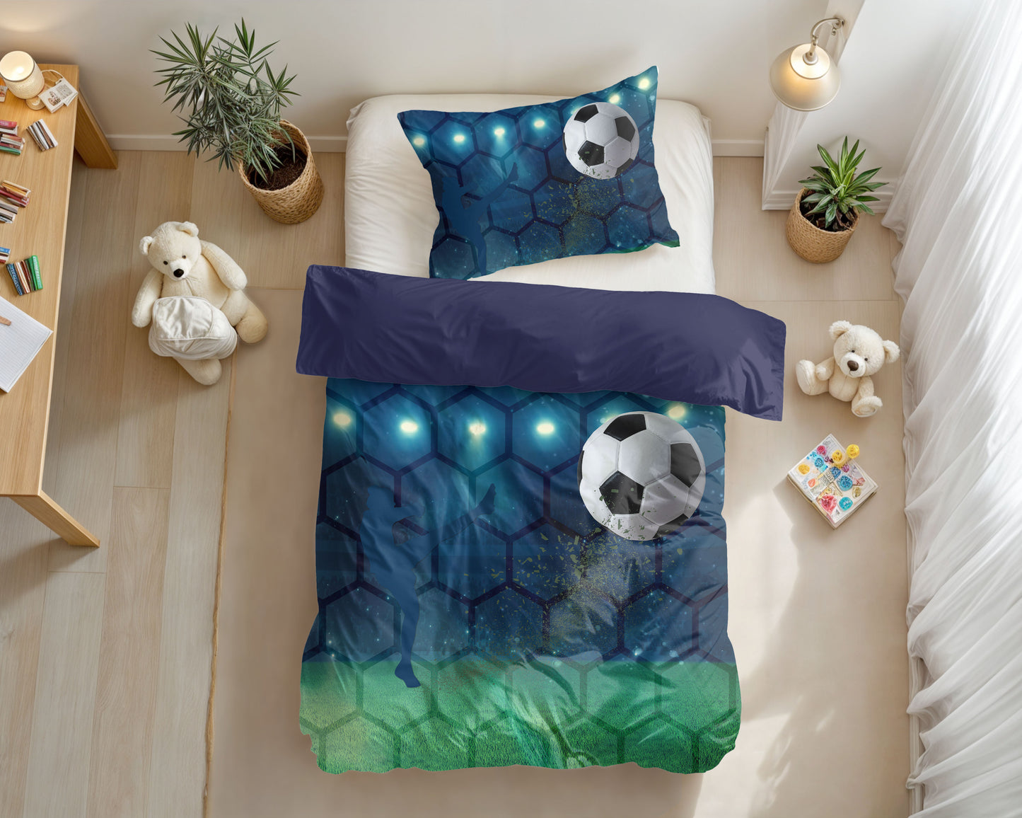 Dekbedovertrek Live football