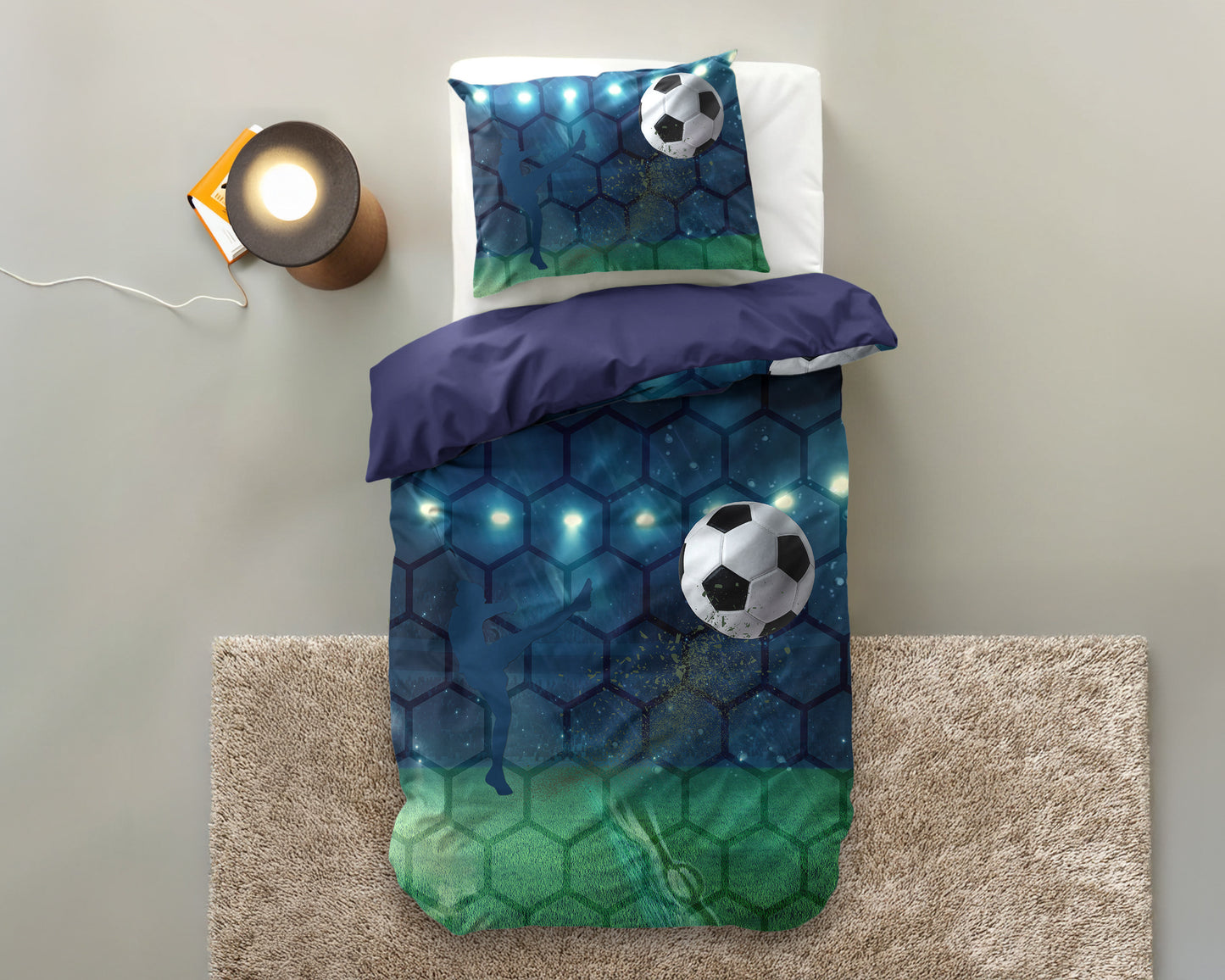 Dekbedovertrek Live football