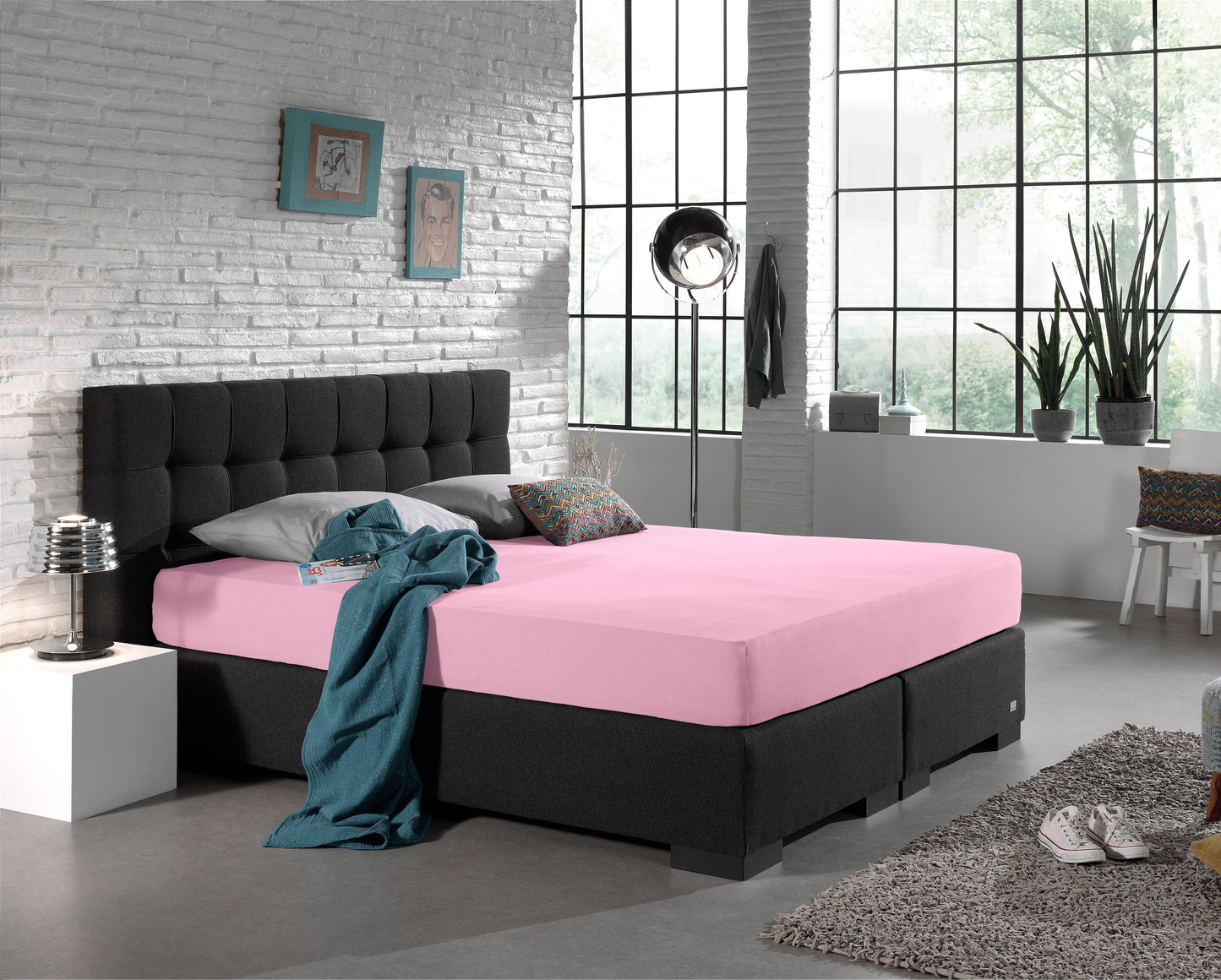 Matras hoeslaken - dubbel jersey