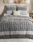 Duvet cover Flannel Elin Taupe