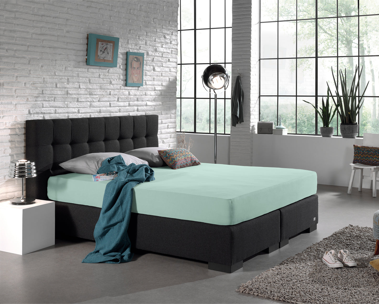 Matras hoeslaken - enkel jersey