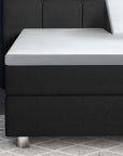 Split topper fitted sheet - Satin
