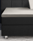 Split topper fitted sheet - Satin