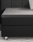 Split topper fitted sheet - Satin