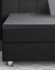 Split topper fitted sheet - Satin