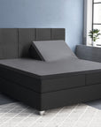 Split topper fitted sheet - Satin