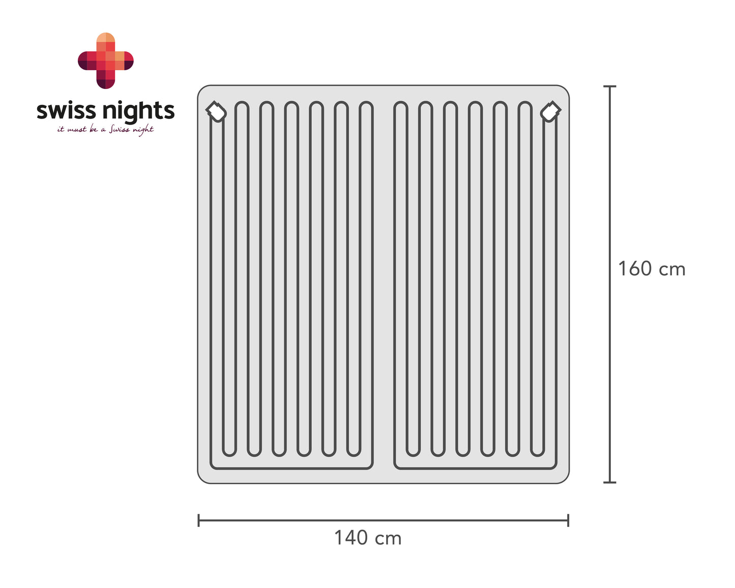 Elektrische Onderdeken - Swiss Nights