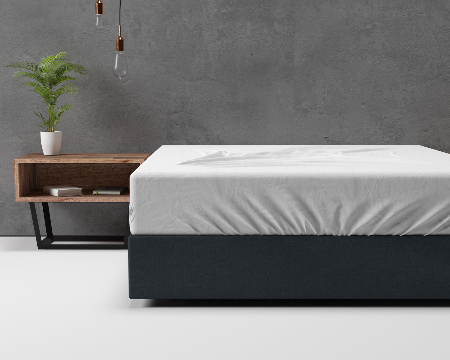 Matras hoeslaken - flanel basic
