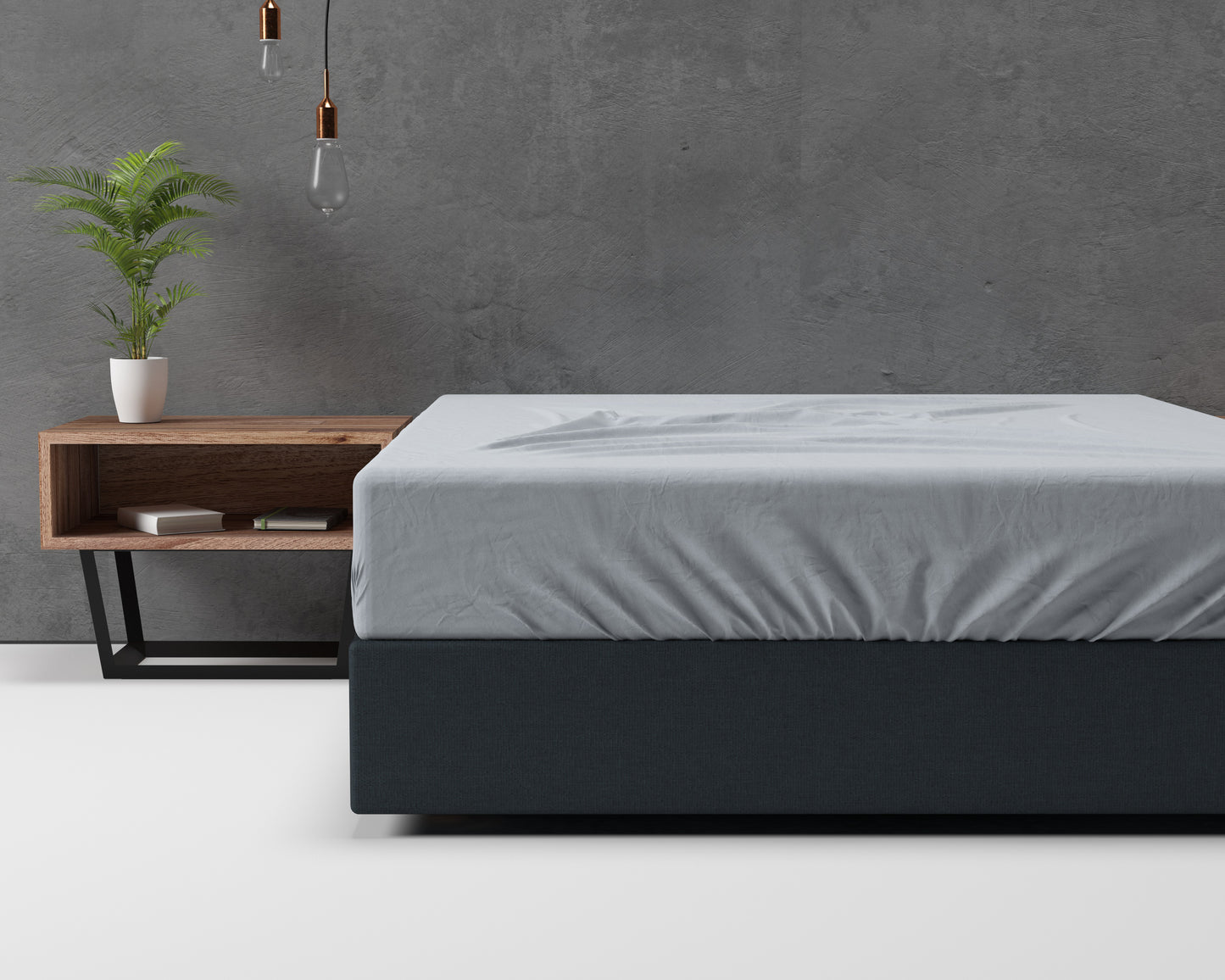 Matras hoeslaken - flanel basic