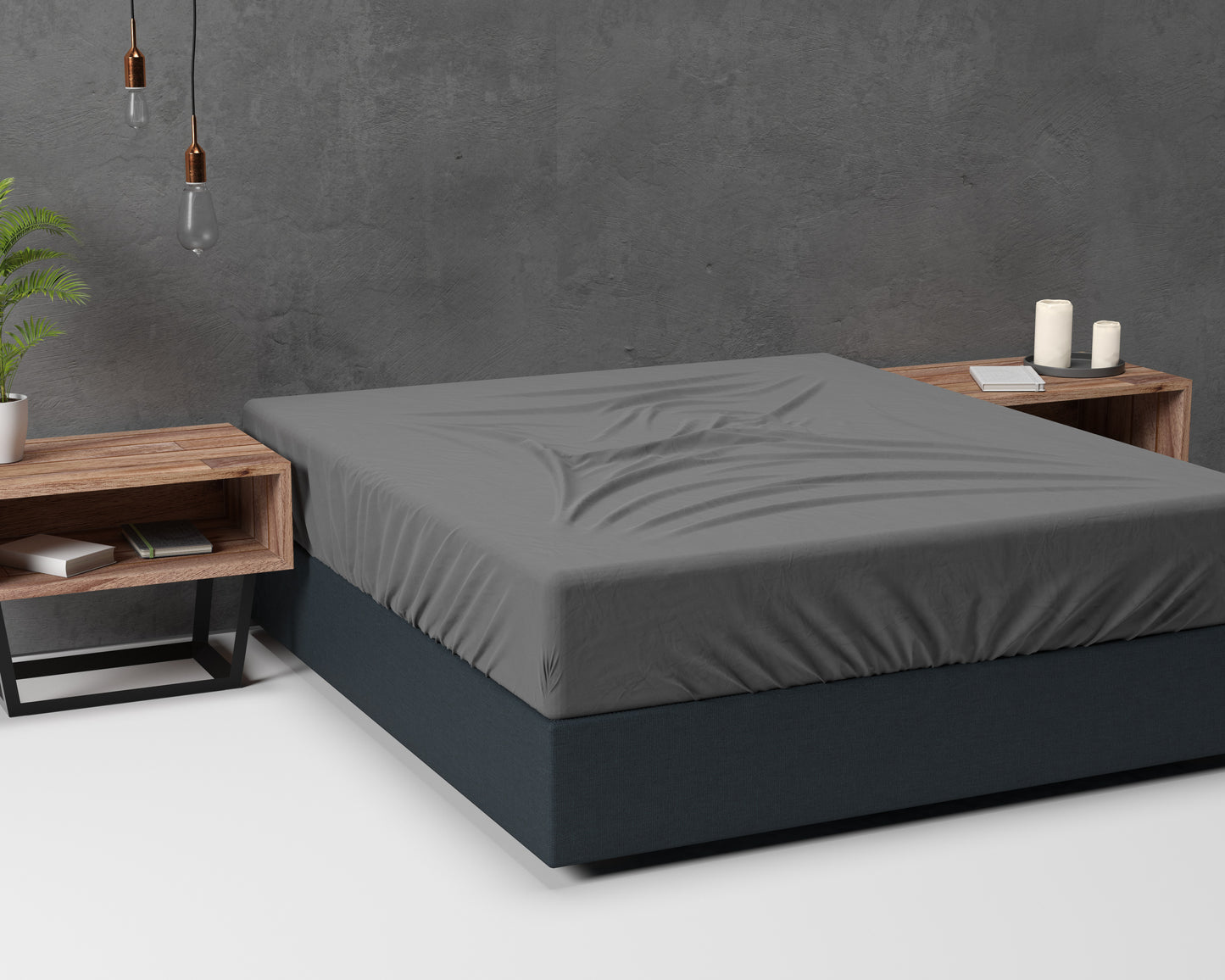 Matras hoeslaken - flanel basic