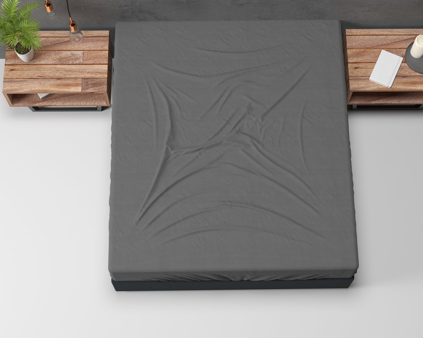 Matras hoeslaken - flanel basic