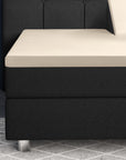 Split topper fitted sheet - Satin