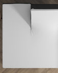 Splittopper hoeslaken - dubbel jersey