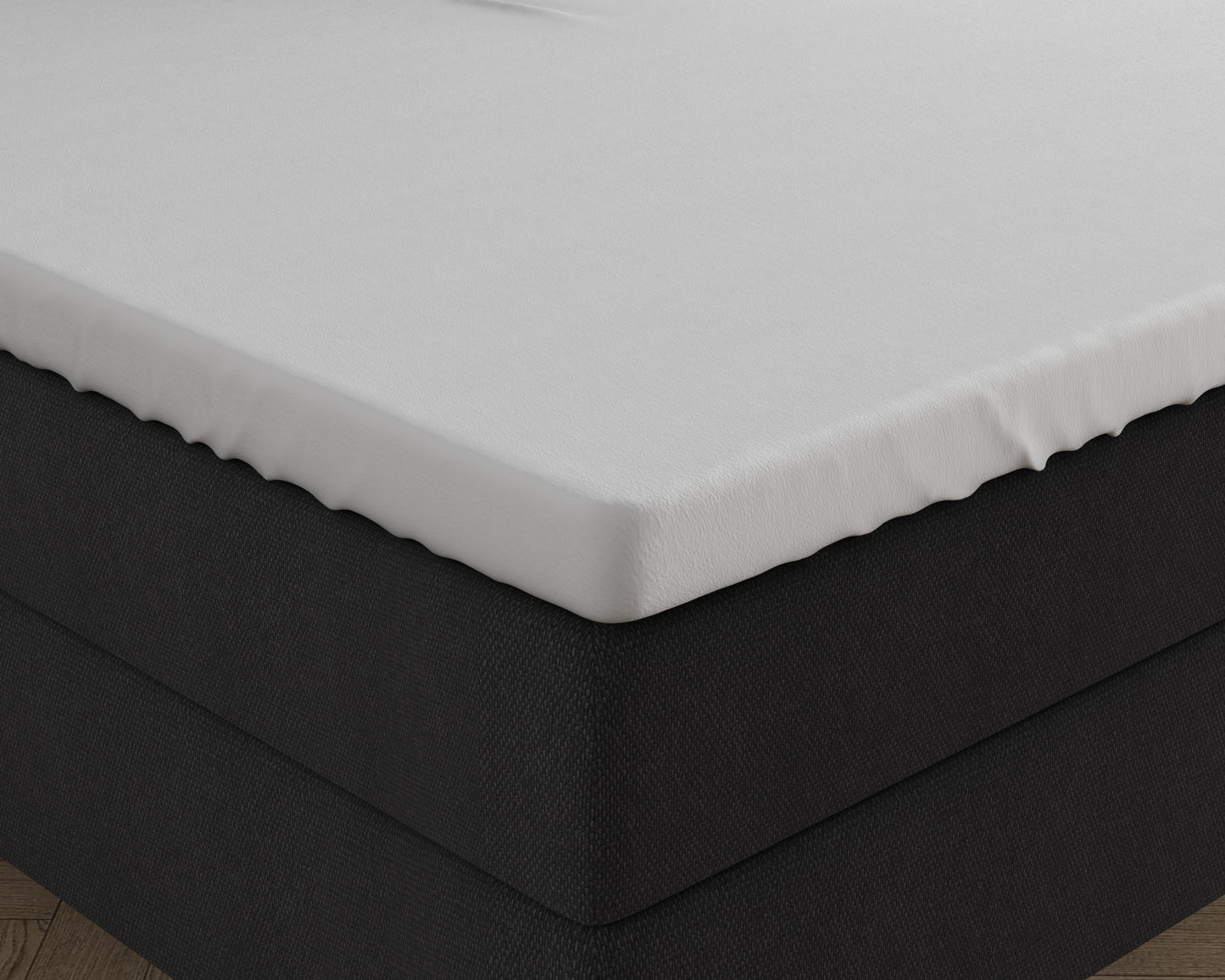 Splittopper hoeslaken - dubbel jersey