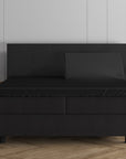 Splittopper hoeslaken - dubbel jersey