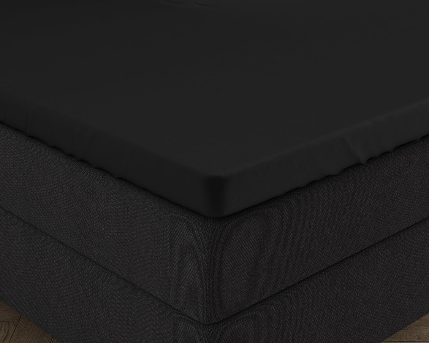 Splittopper hoeslaken - dubbel jersey