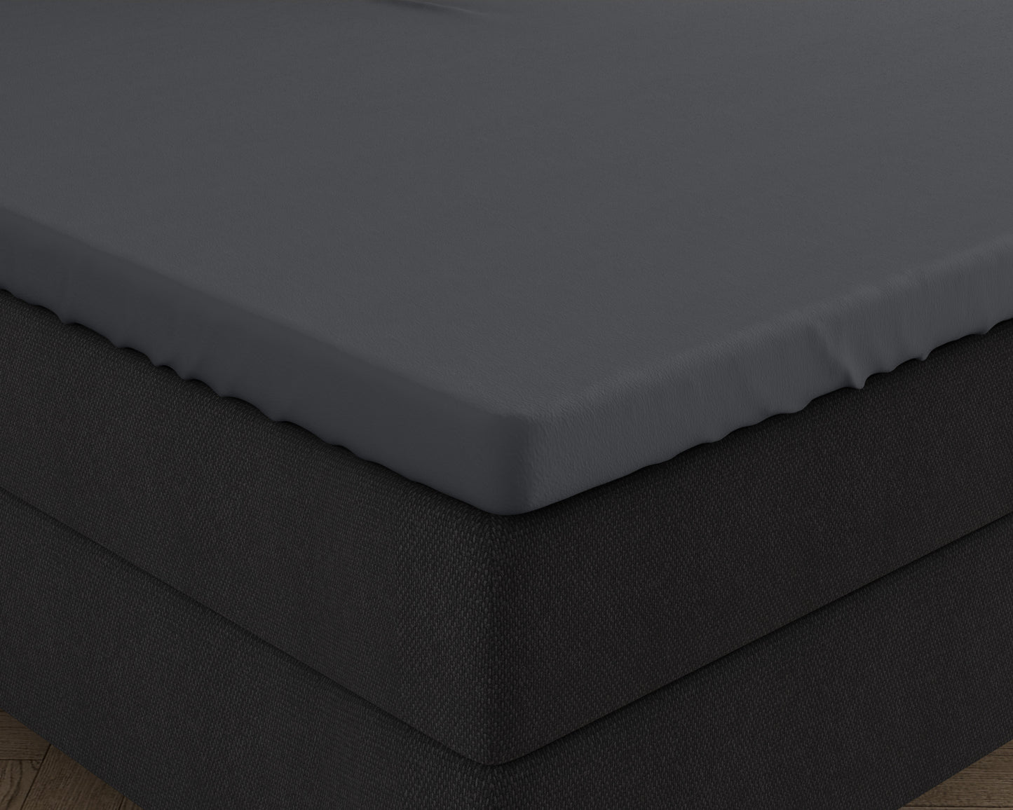 Splittopper hoeslaken - dubbel jersey
