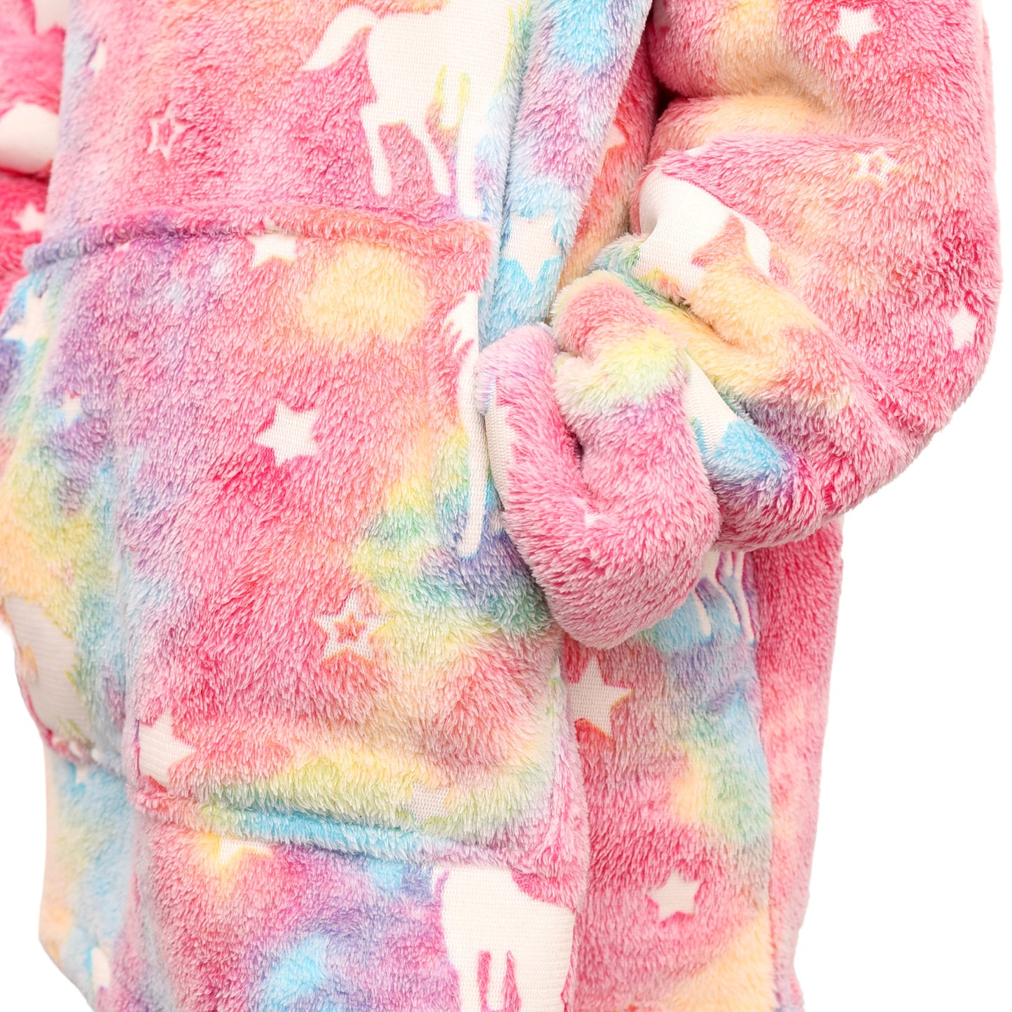 Glow In The Dark Hoodie - Unicorn