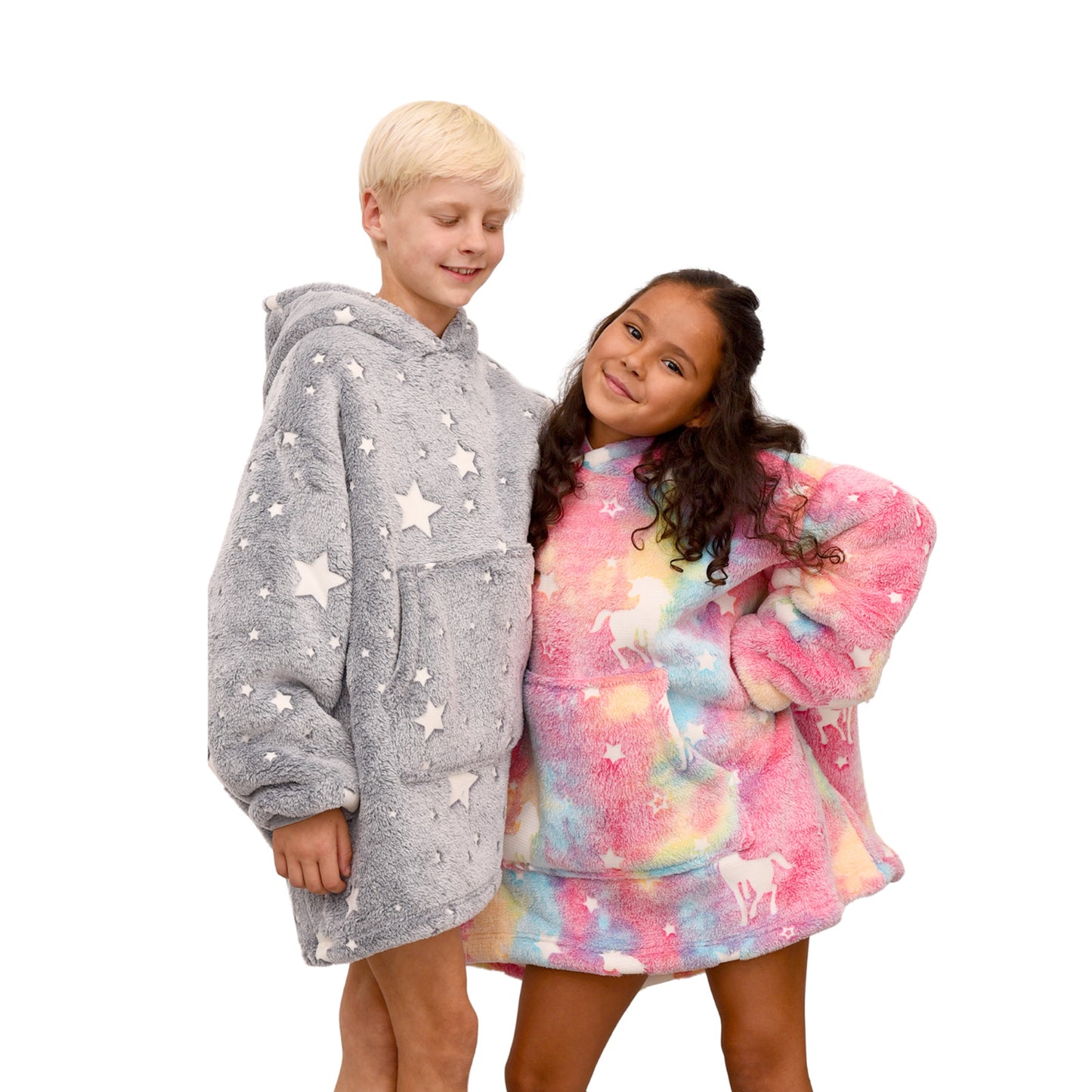 Glow In The Dark Hoodie - Unicorn