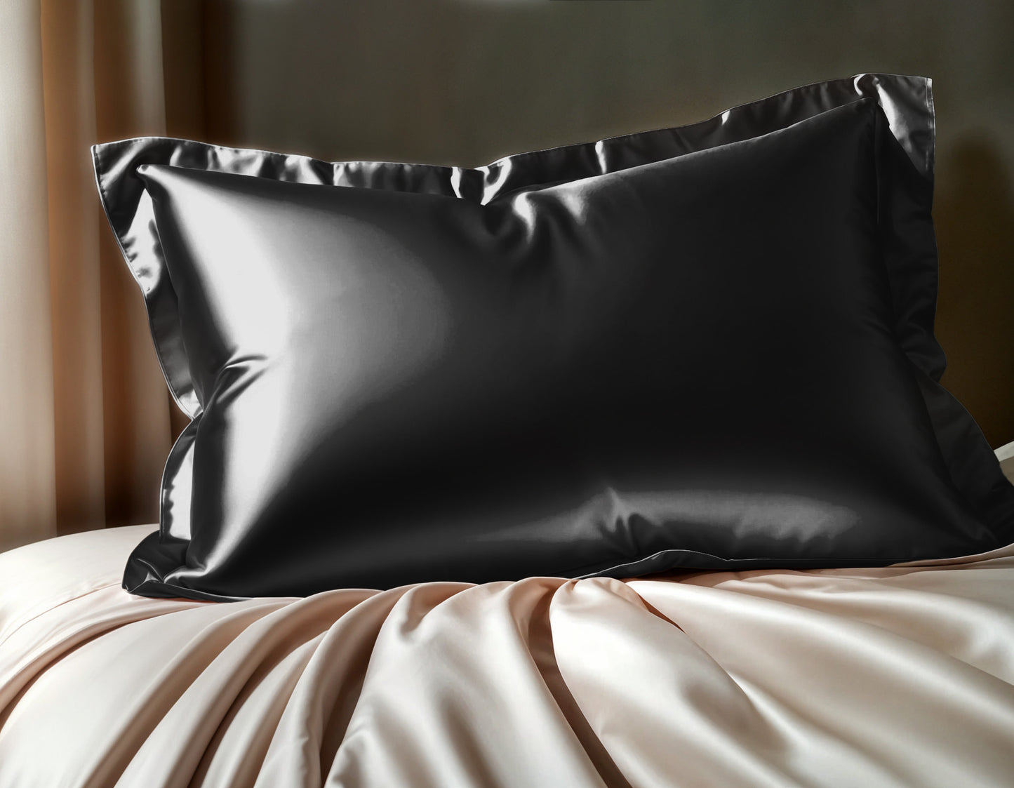 2-pack kussenslopen Glossy Satin