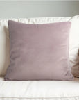 Velvet decorative cushion