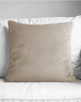 Velvet decorative cushion