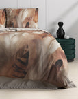 Duvet cover Feathura - Taupe