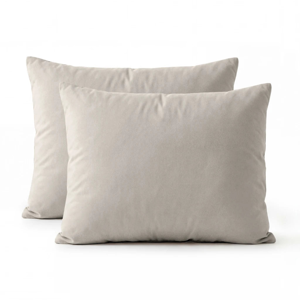 Lazy Kussensloop Percale 2Pack Taupe 60 x 70