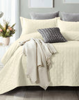 Bedsprei Chrone - Creme - OUTLET