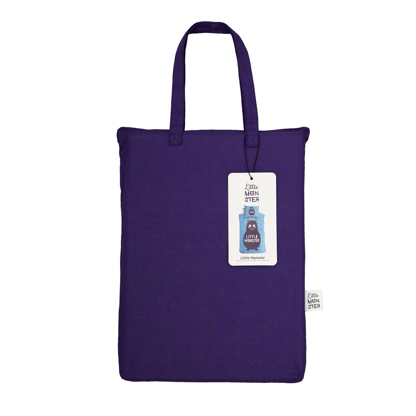 Debedovertrek Little Monster Blauw
