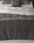 Dekbedovertrek Bonne Nuit 4 Antraciet