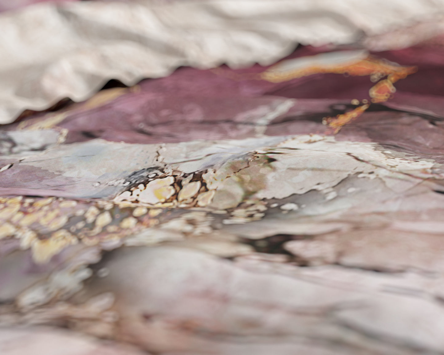 Dekbedovertrek Breccia - Roze