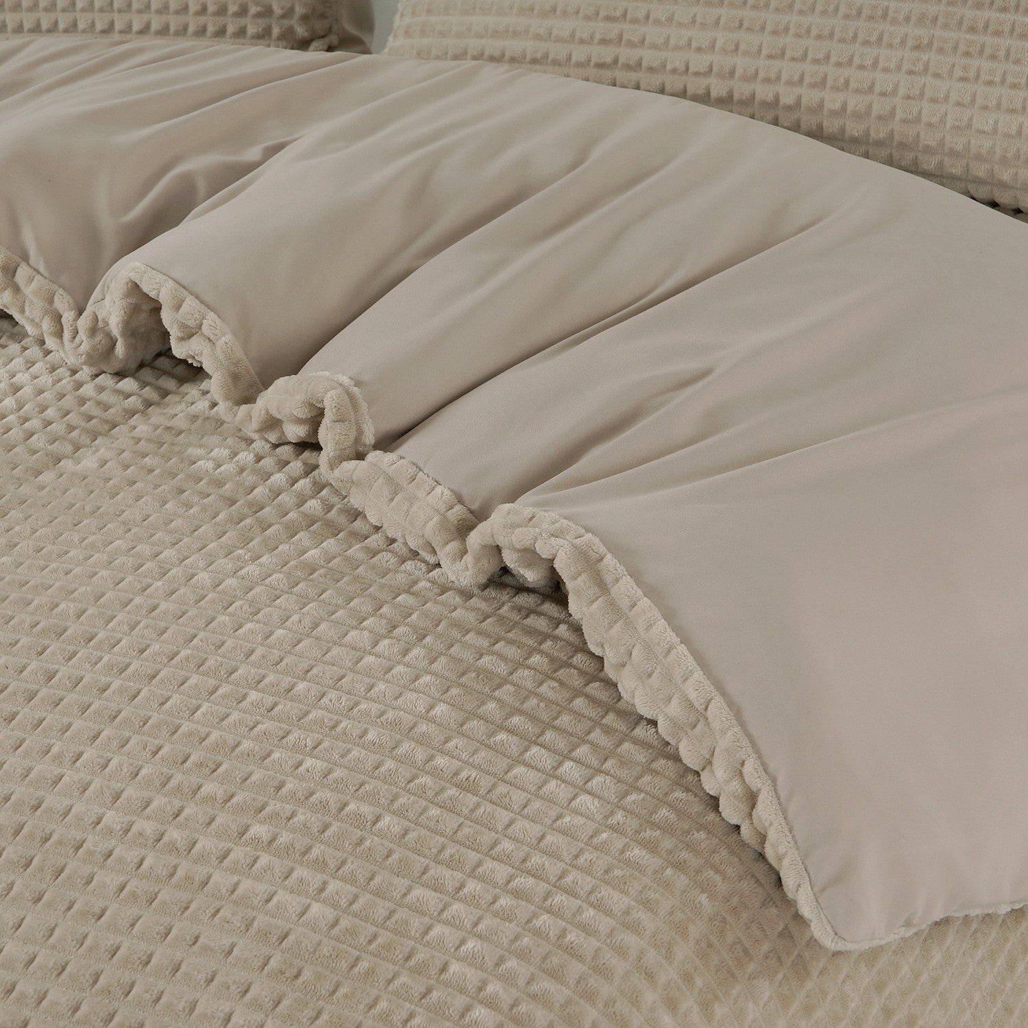 Dekbedovertrek Check Teddy