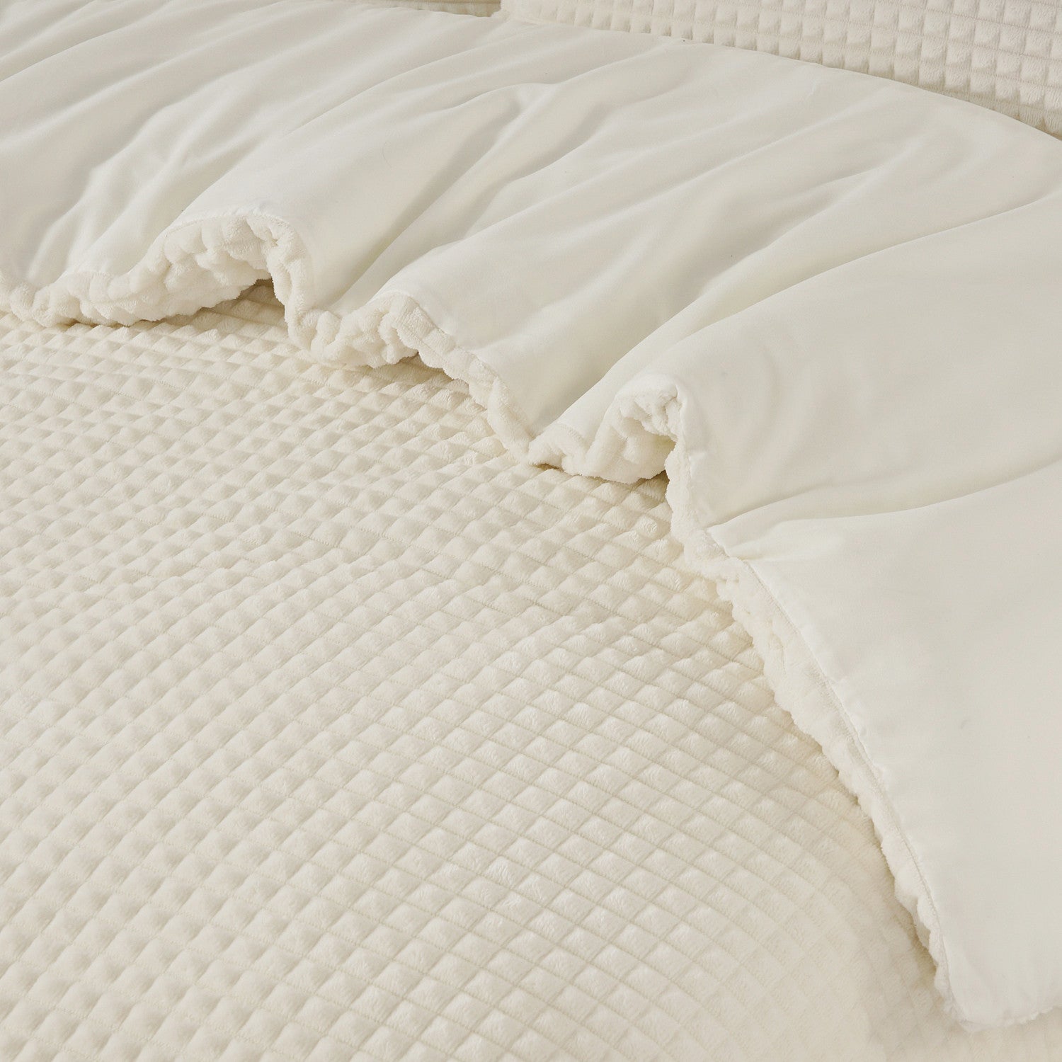 Dekbedovertrek Check Teddy