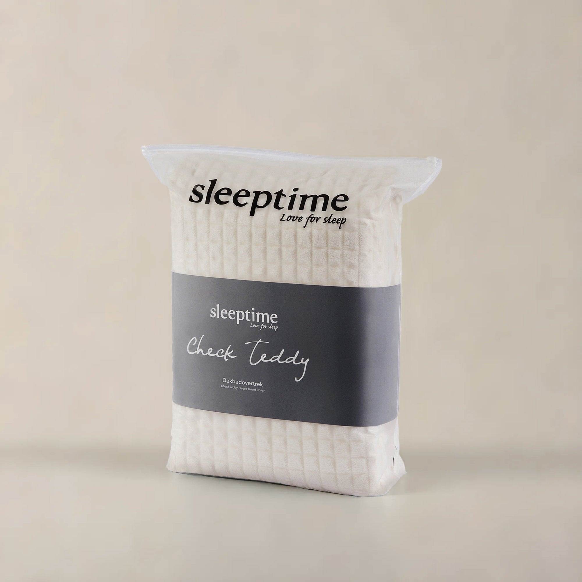 Dekbedovertrek Check Teddy