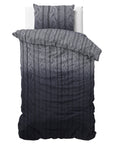 Dekbedovertrek Flanel Dante - Anthracite