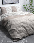 Dekbedovertrek Flanel Gino Taupe