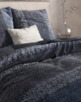Dekbedovertrek Flanel Gradient Knits Blauw