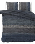 Dekbedovertrek Flanel Gradient Knits Blauw