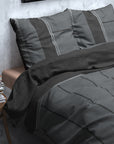 Dekbedovertrek Flanel Kees Antraciet