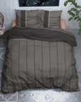 Dekbedovertrek Flanel Kees Taupe