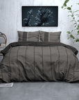 Dekbedovertrek Flanel Kees Taupe
