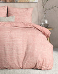 Dekbedovertrek Flanel Leo Roze