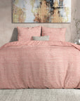 Dekbedovertrek Flanel Leo Roze