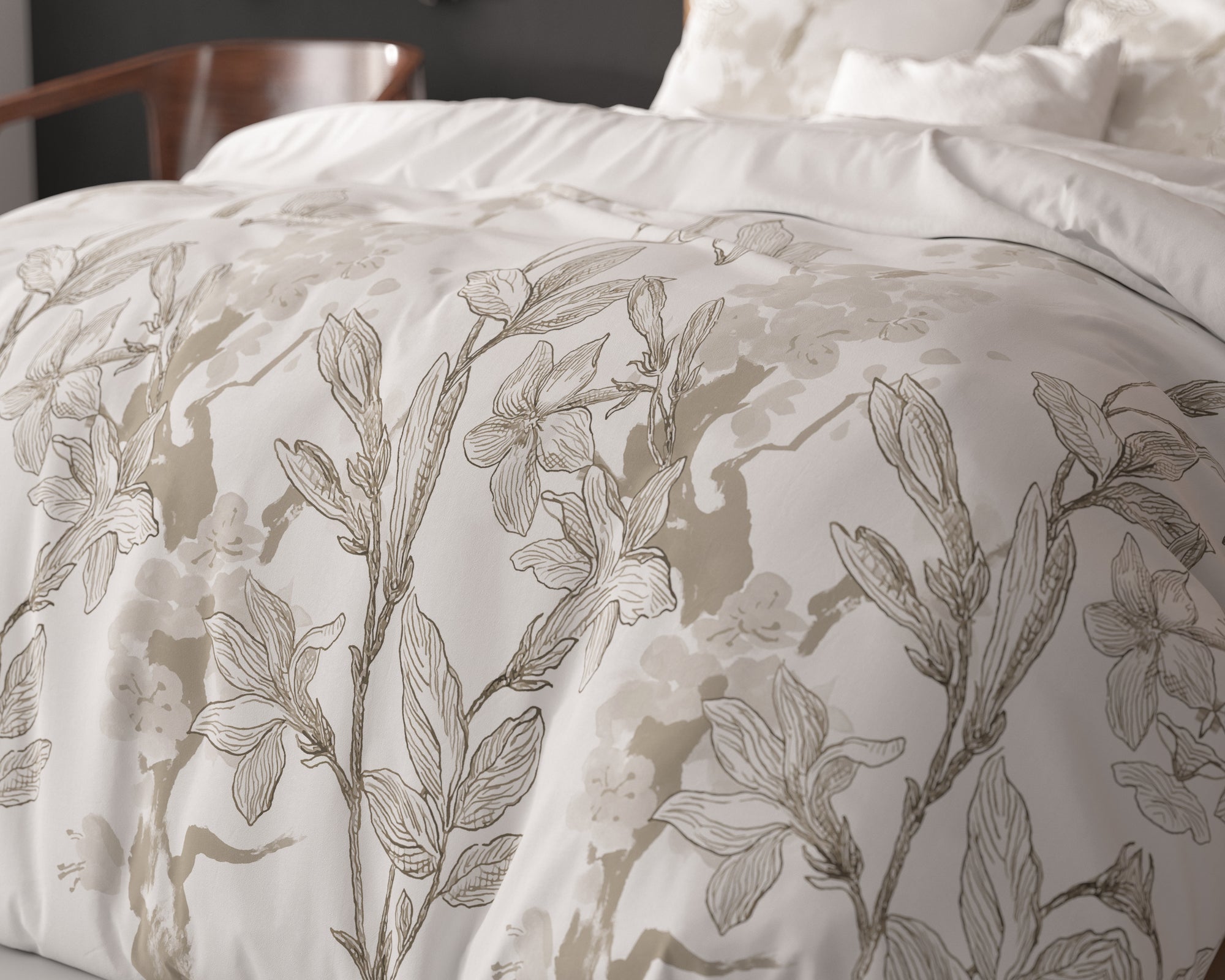 Dekbedovertrek Flynn Wit