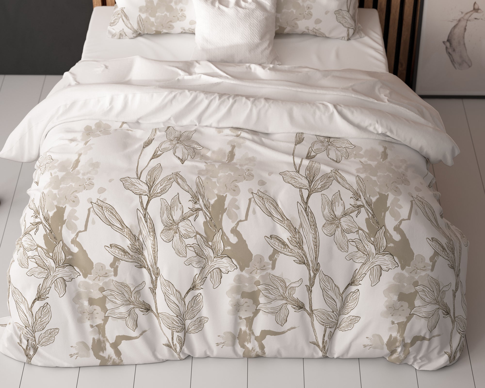 Dekbedovertrek Flynn Wit