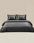 Dekbedovertrek Glossy satijn Anthracite