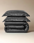 Dekbedovertrek Glossy satijn Anthracite